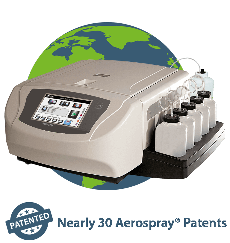 The Aerospray&reg; TB Slide Stainer/Cytocentrifuge